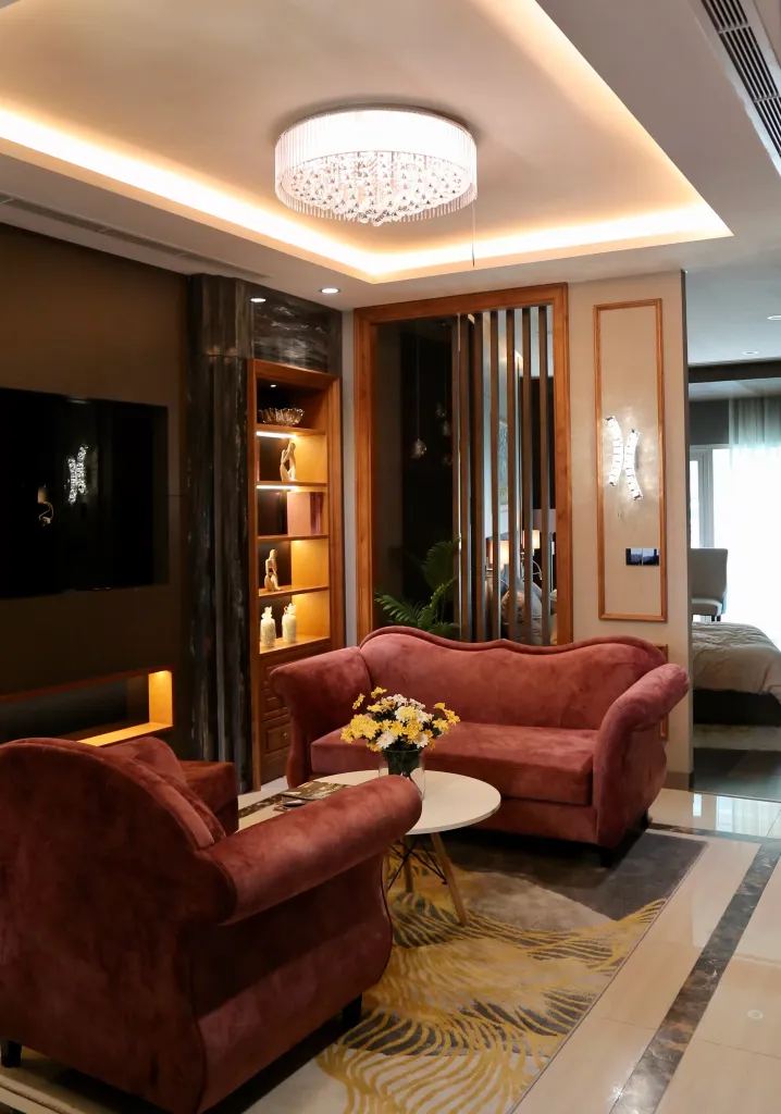 Đèn trang trí EGLO tại Showroom Oliva Decor 10 Den op tran thuy tinh