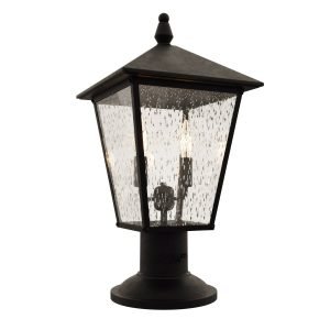 Đèn trụ sân vườn ELSTEAD HK-HUNTERSFIELD3-M-BK