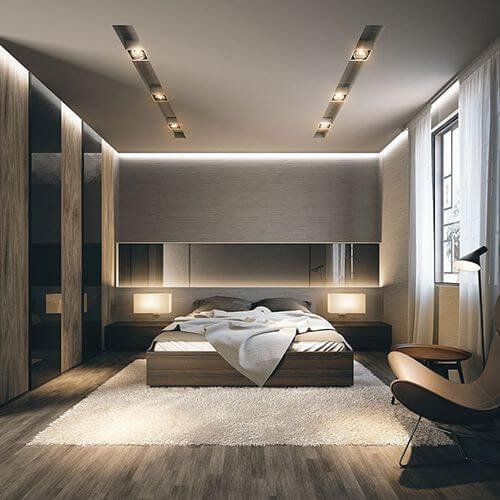 Cách Bố Trí Đèn Âm Trần Phòng Ngủ: Ánh Sáng Hoàn Hảo Cho Giấc Ngủ