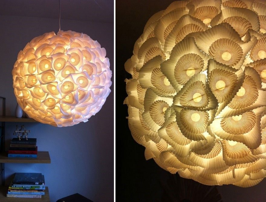 Bỏ túi 16 ý tưởng, cách làm đèn chùm handmade đơn giản, ấn tượng