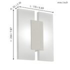 Đèn tường Eglo METRASS 2 96043