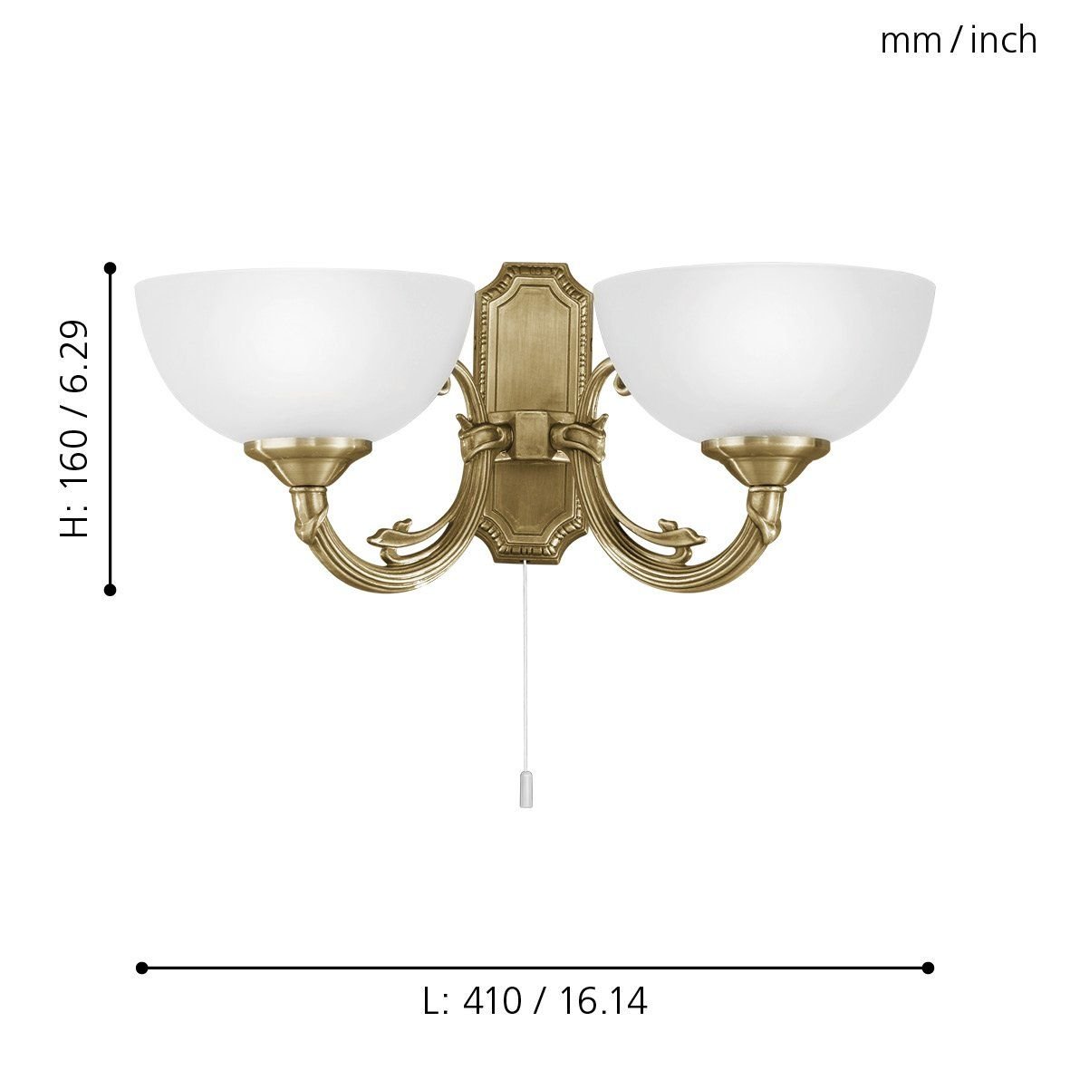 Đèn tường Eglo SAVOY 82752
