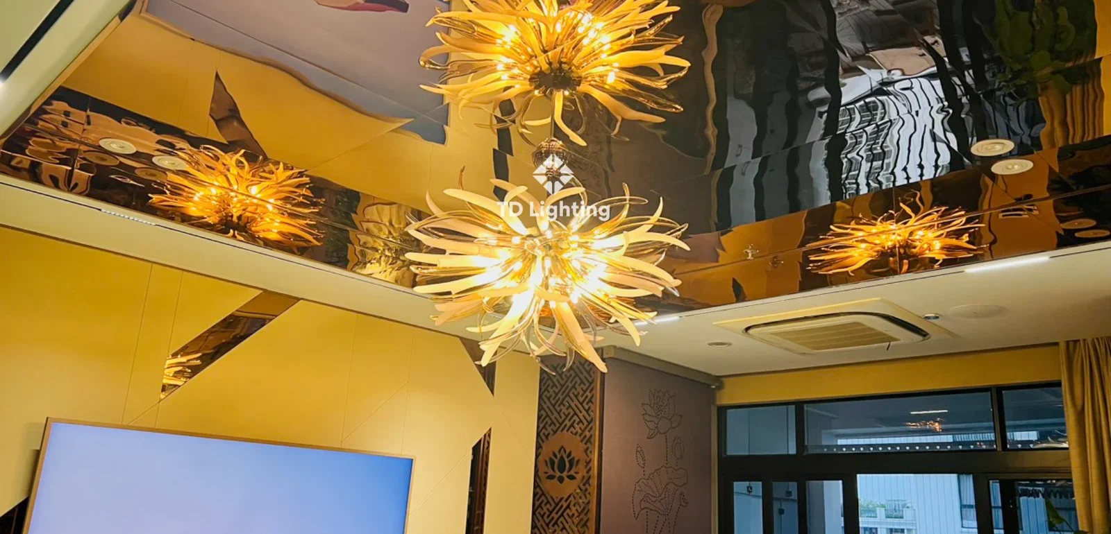 Dự án 34 Iris Cristal – Giải pháp tối ưu về sử dụng đèn trang trí trần gương