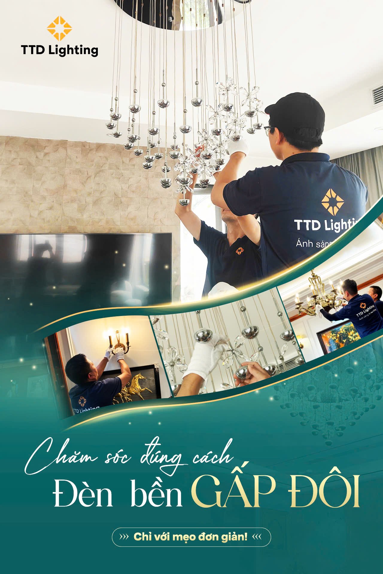 Mẹo chăm sóc đèn trang trí đúng cách - Đèn bền gấp đôi!