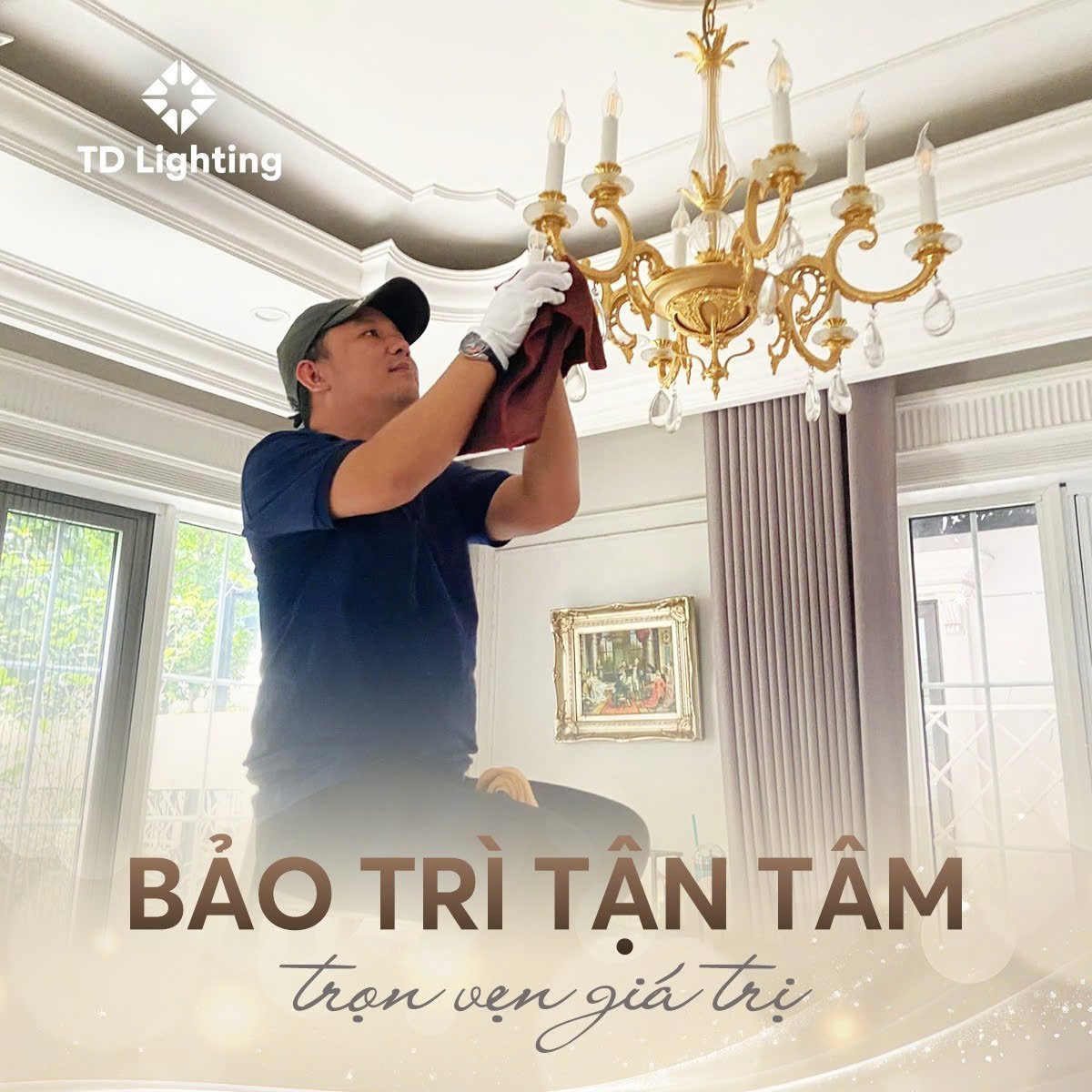 Dịch Vụ Đèn Trang Trí Đồng Bộ Từ TD Lighting