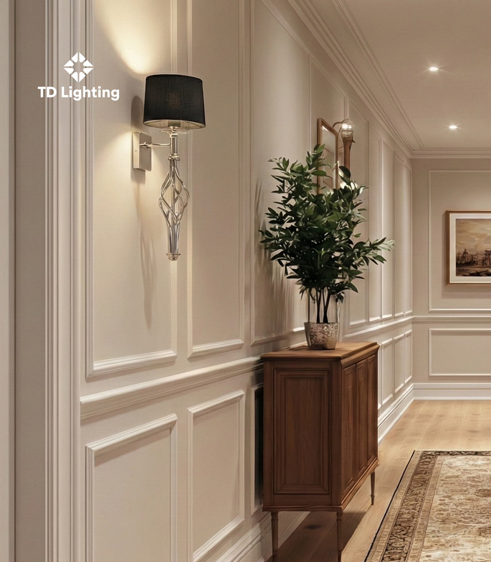 Đèn vách ESPINELA Iris Cristal Bohemia