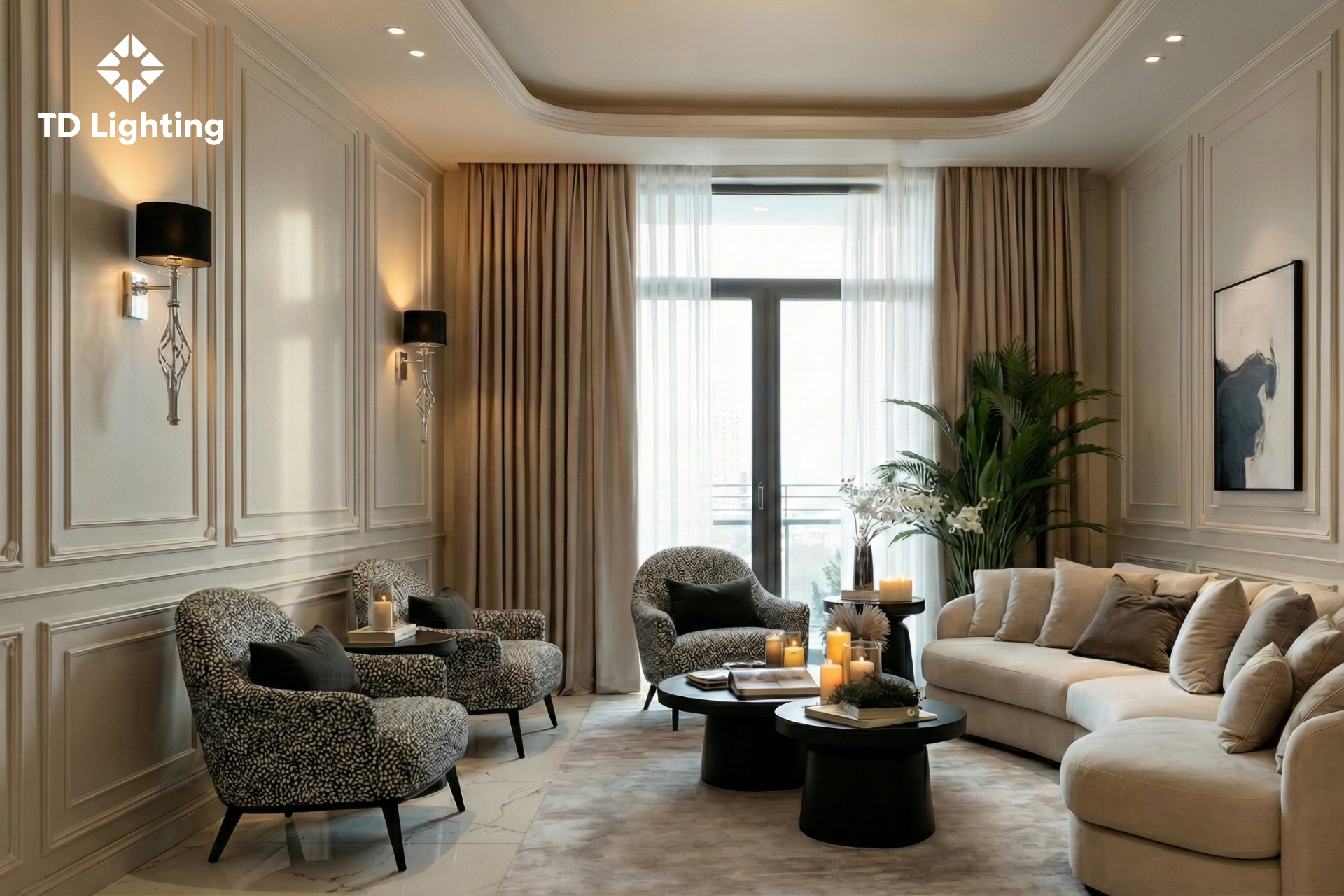 Đèn vách ESPINELA Iris Cristal Bohemia