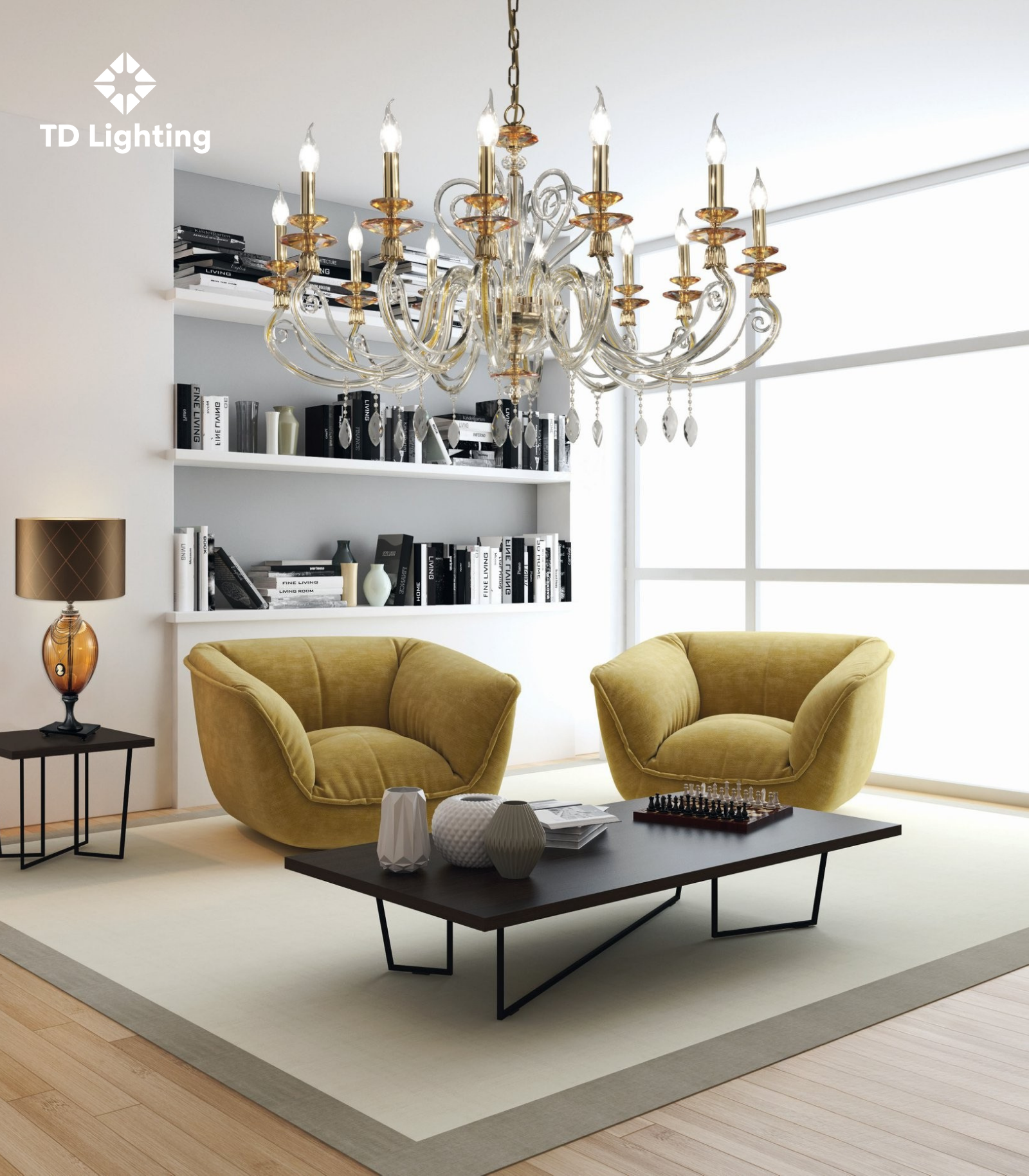 Đèn chùm Alicante Euroluce