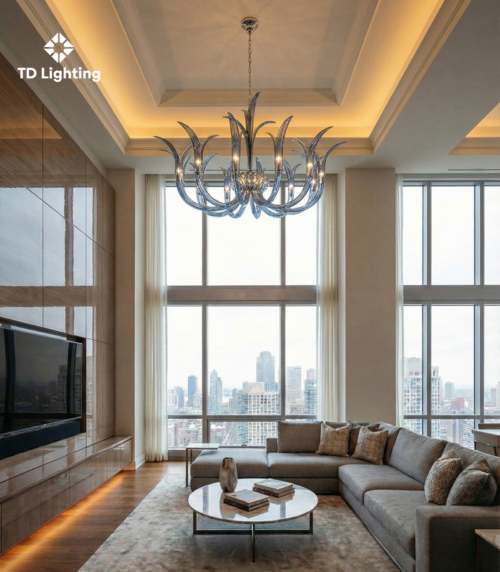 Đèn chùm Valley Iris Cristal Bohemia