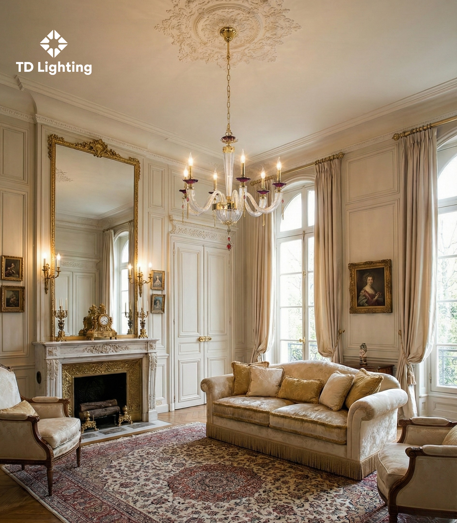 Đèn chùm Julienne Euroluce Lampadari