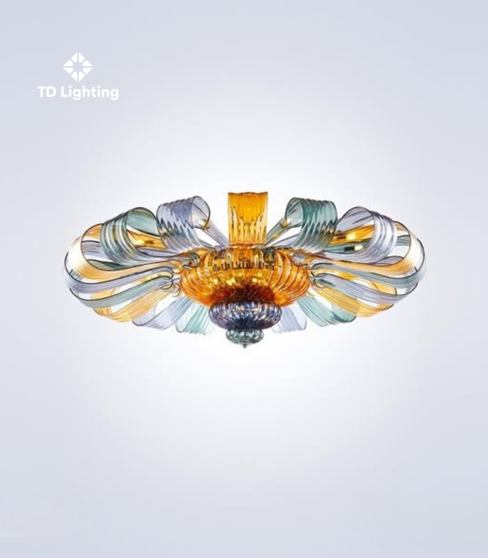 Đèn chùm SCARLATTI Iris Cristal Bohemia