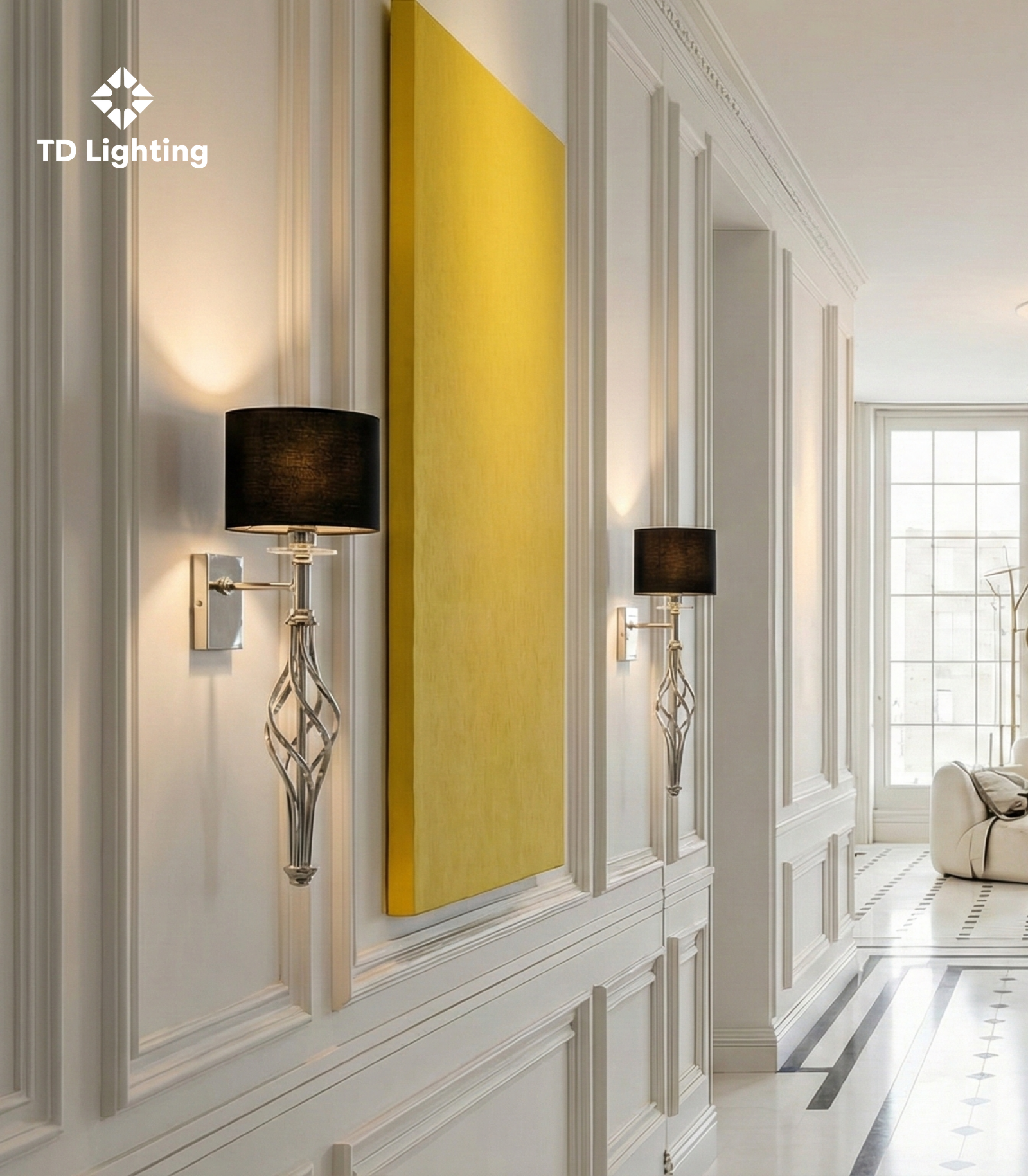 Đèn vách ESPINELA Iris Cristal Bohemia