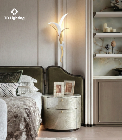 Đèn tường Creek Iris Cristal Bohemia