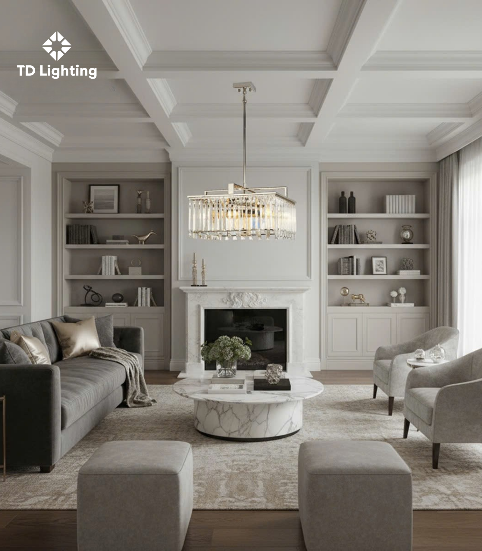 Đèn ốp trần ARIES Elstead Lighting