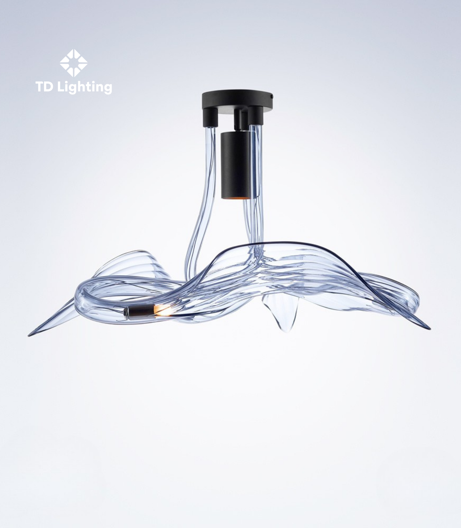 Đèn ốp trần Bach Iris Cristal Bohemia