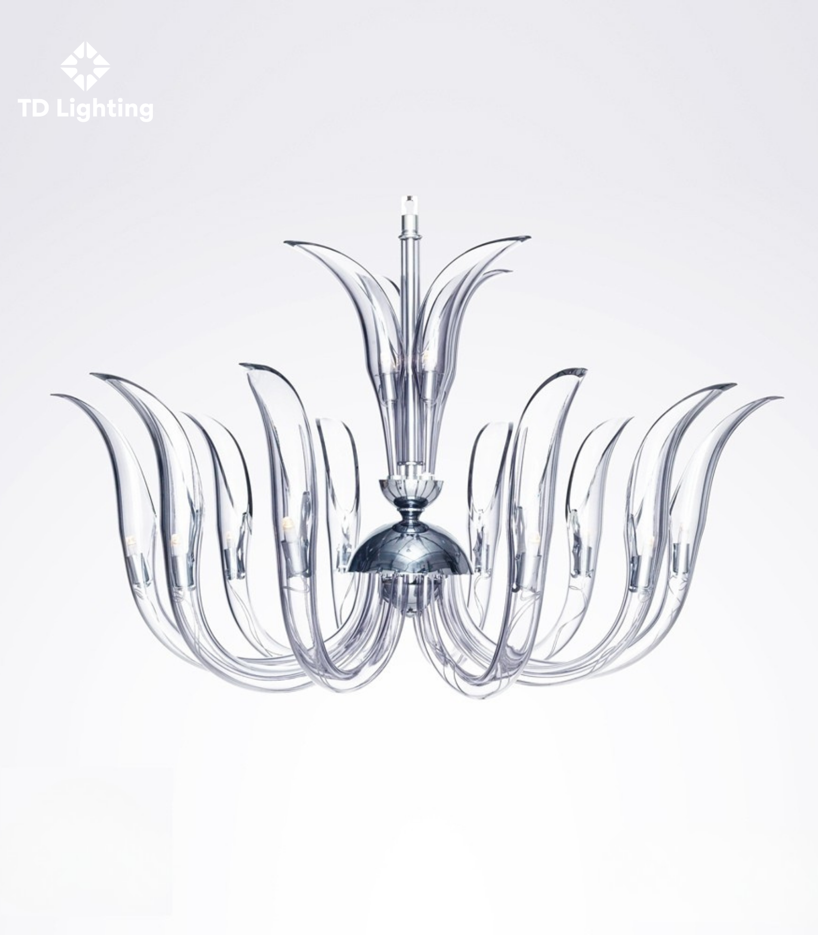 Đèn chùm Alabama Iris Cristal Bohemia