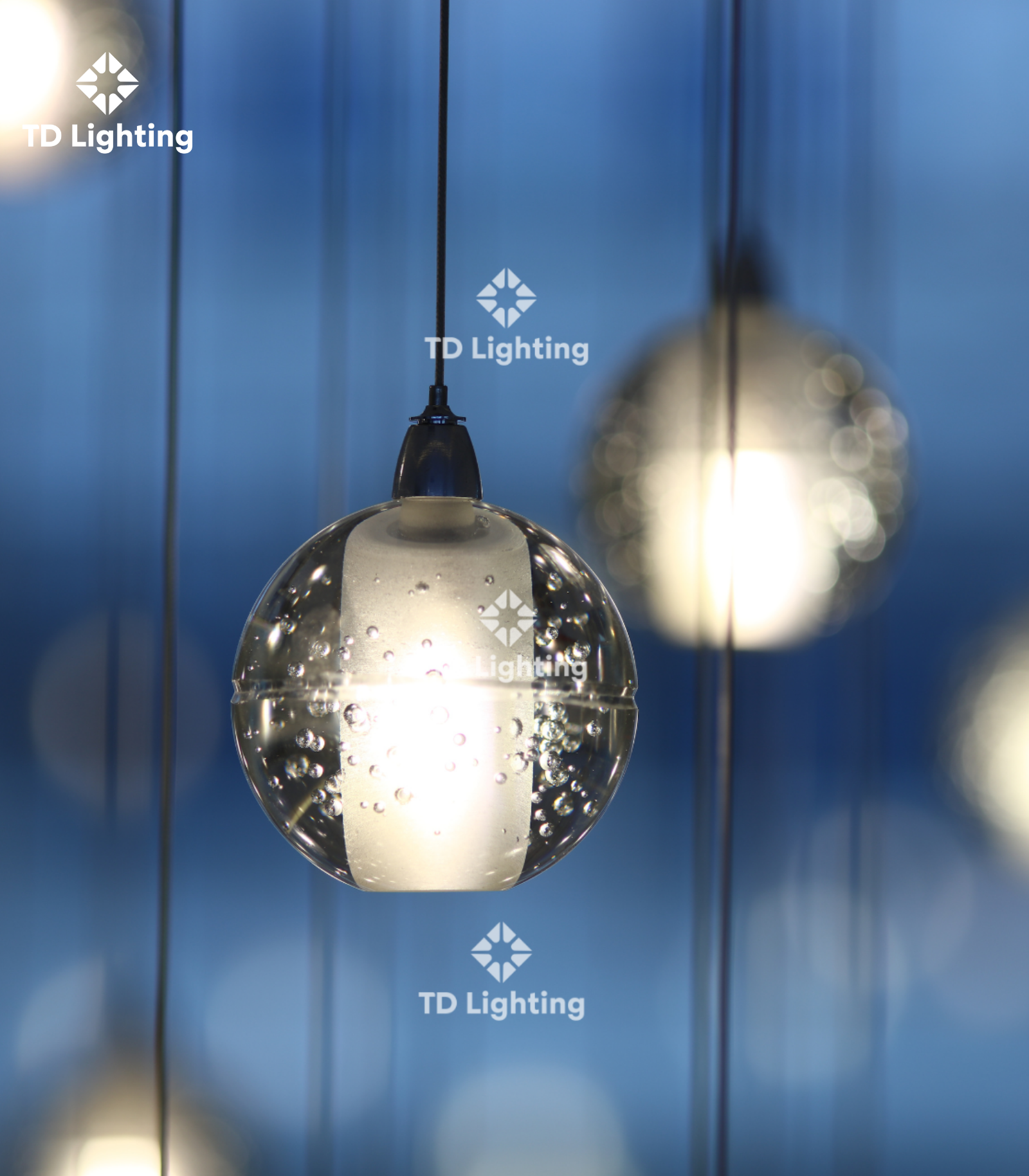 Đèn thả thiết kế Quả Cầu Đa Sắc