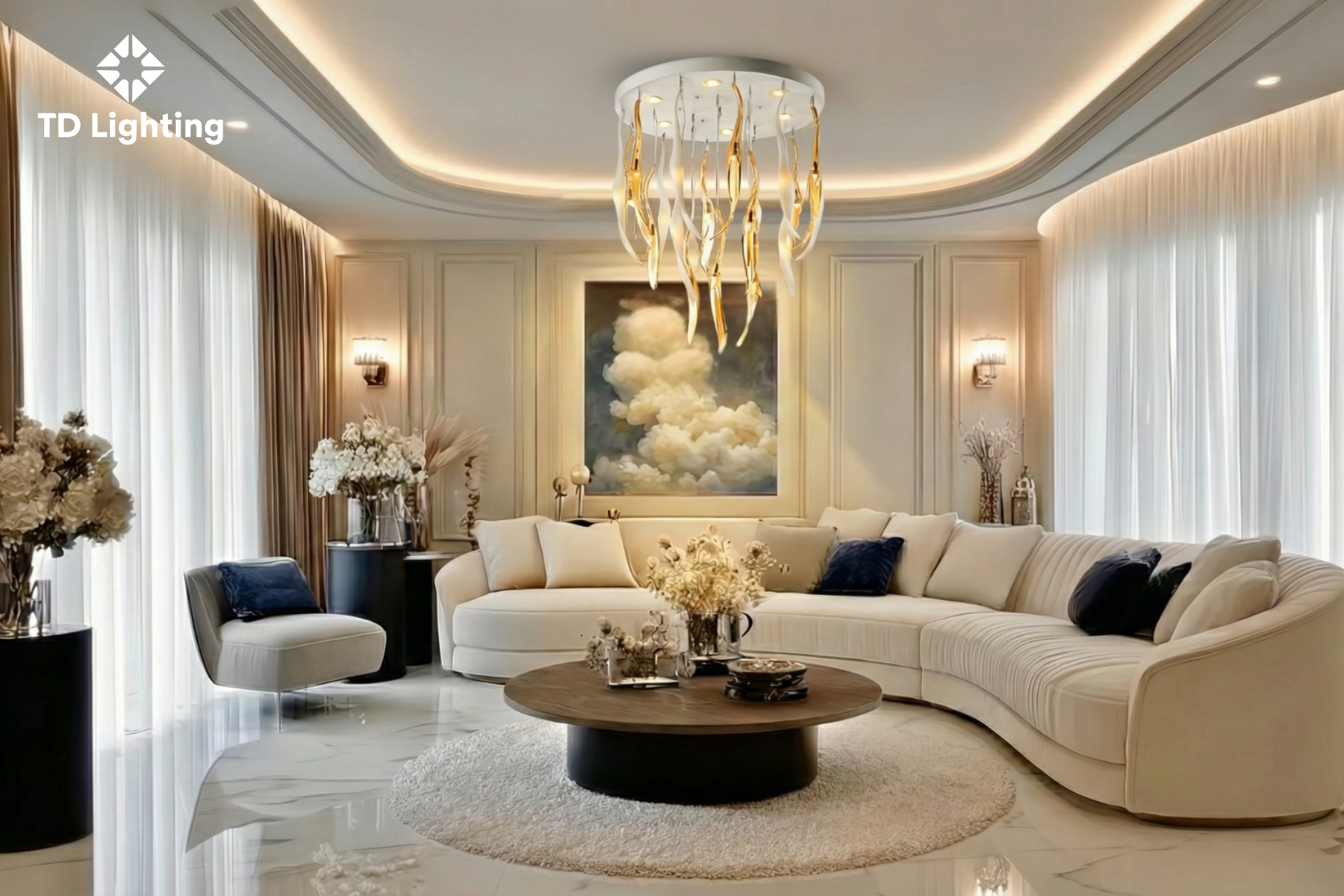 Đèn chùm Barbade Iris Cristal Bohemia 3 barbade 2 1