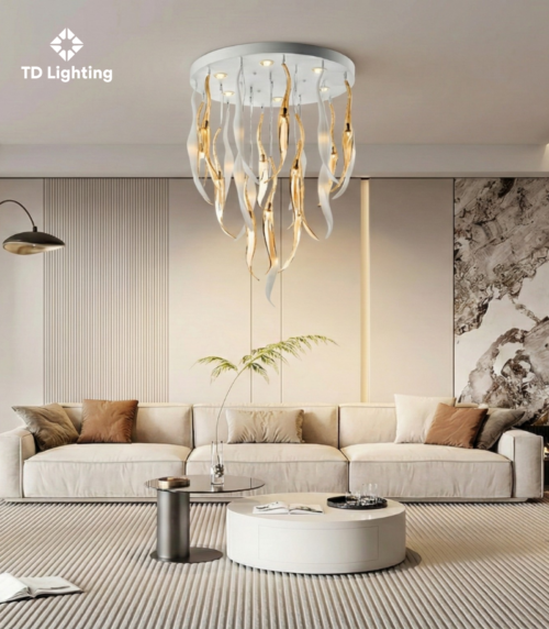 Đèn chùm Barbade Iris Cristal Bohemia