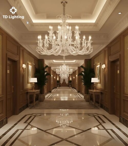 Đèn chùm Allison Iris Cristal Bohemia