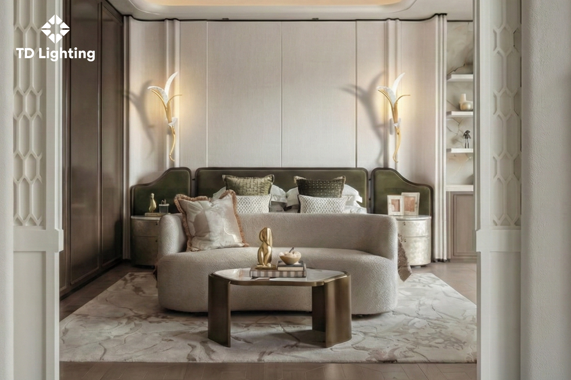 Đèn tường Creek Iris Cristal Bohemia