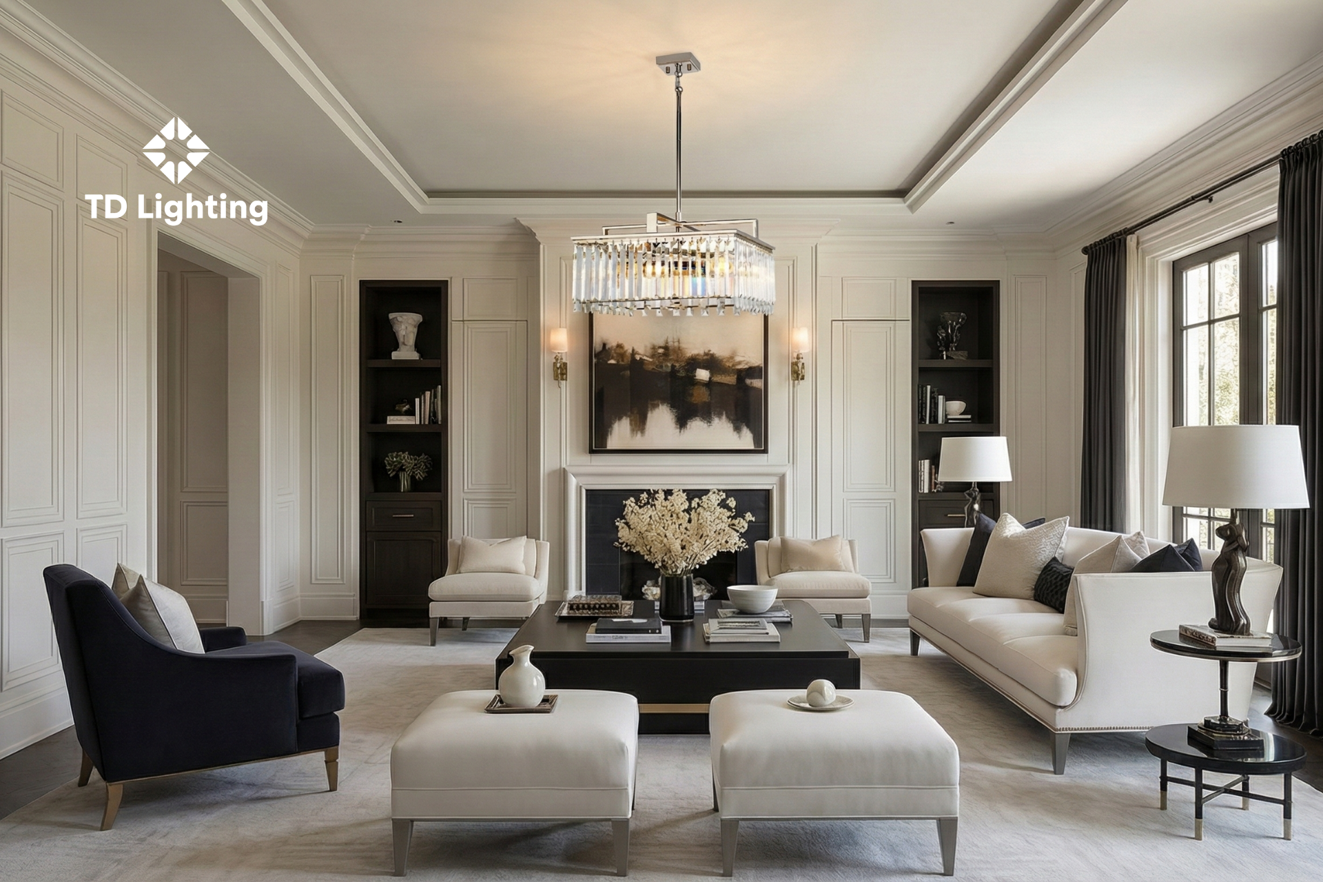 Đèn ốp trần Aries Elstead Lighting 3 Đèn ốp trần ARIES Elstead Lighting