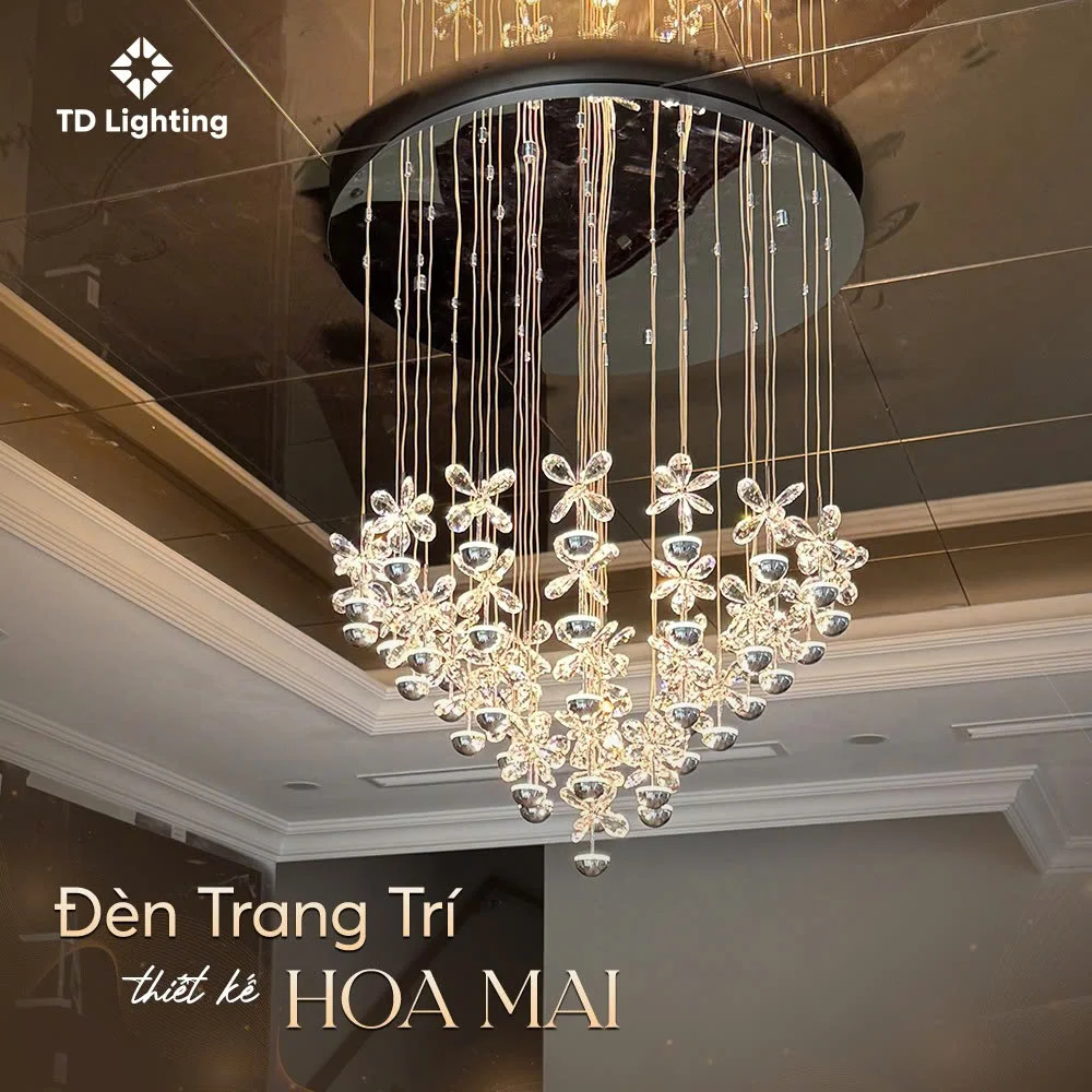 Đèn Trang Trí Hoa Mai