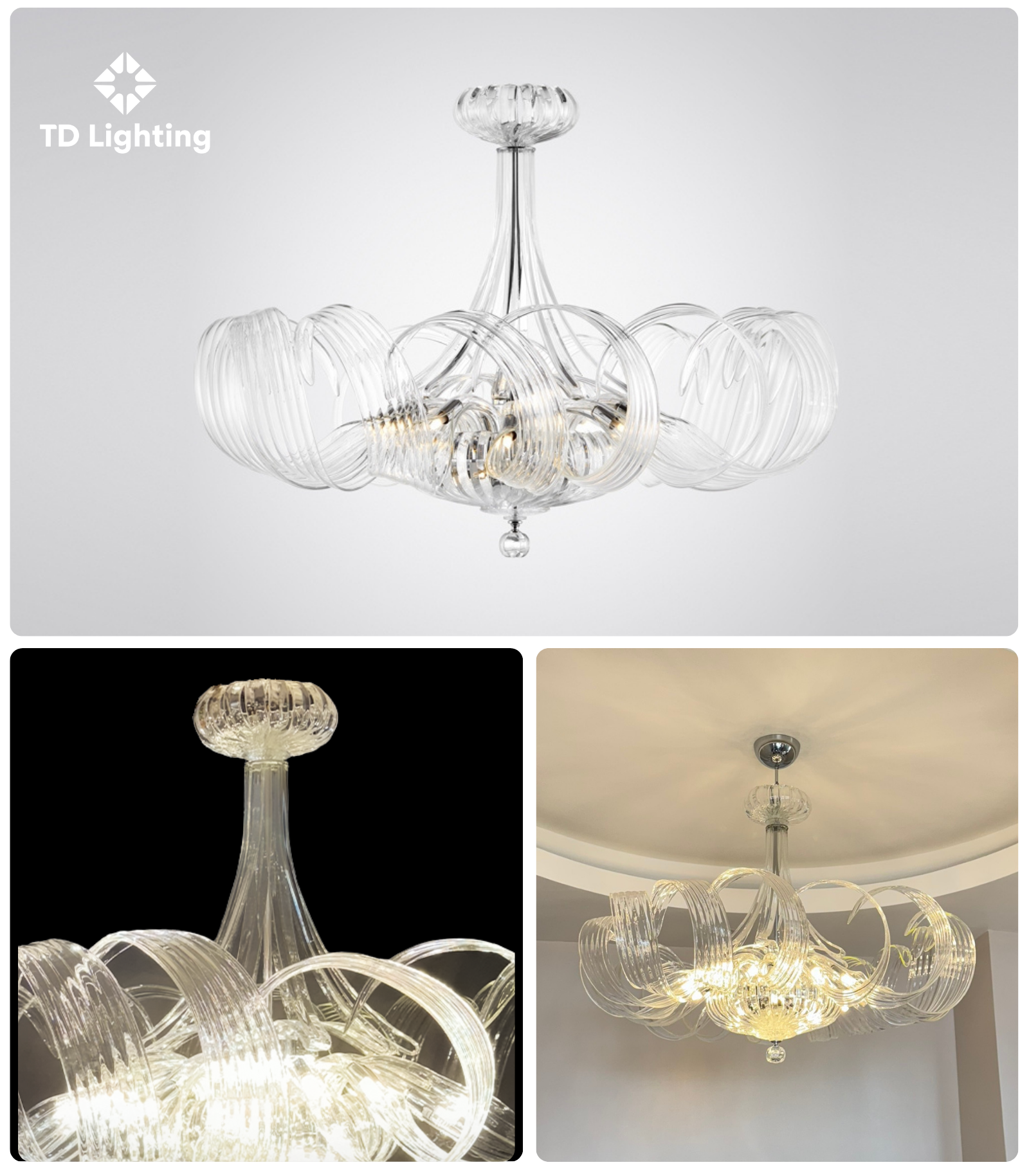 Đèn chùm Fiorella Iris Cristal Bohemia