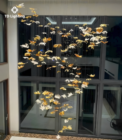 Đèn thả thiết kế Lá Phong