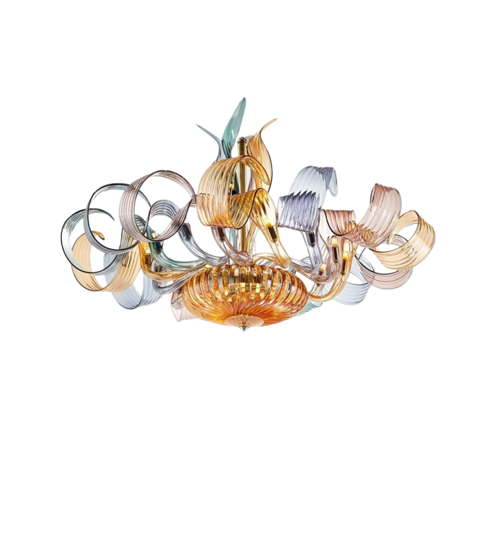 Đèn chùm Lotus Iris Cristal Bohemia 15 lotus 3