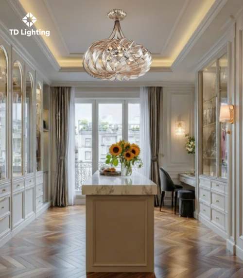 Đèn chùm Mibu Iris Cristal Bohemia