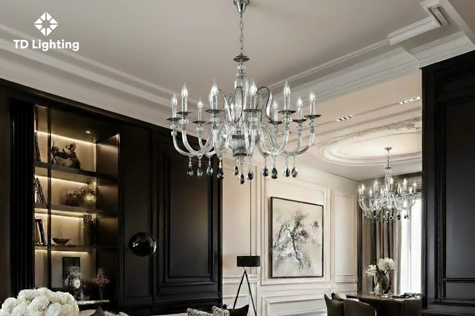 Đèn chùm Amelie Euroluce 4 Đèn chùm Amelie Euroluce Lampadari