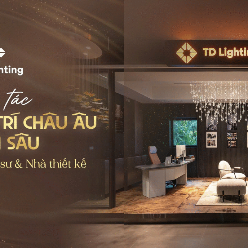 TD Lighting - Đối tác đèn trang trí châu Âu chuyên sâu dành cho Kiến trúc sư & Nhà thiết kế