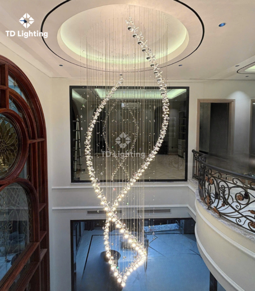 Đèn thả thiết kế Hoa Mai (2)