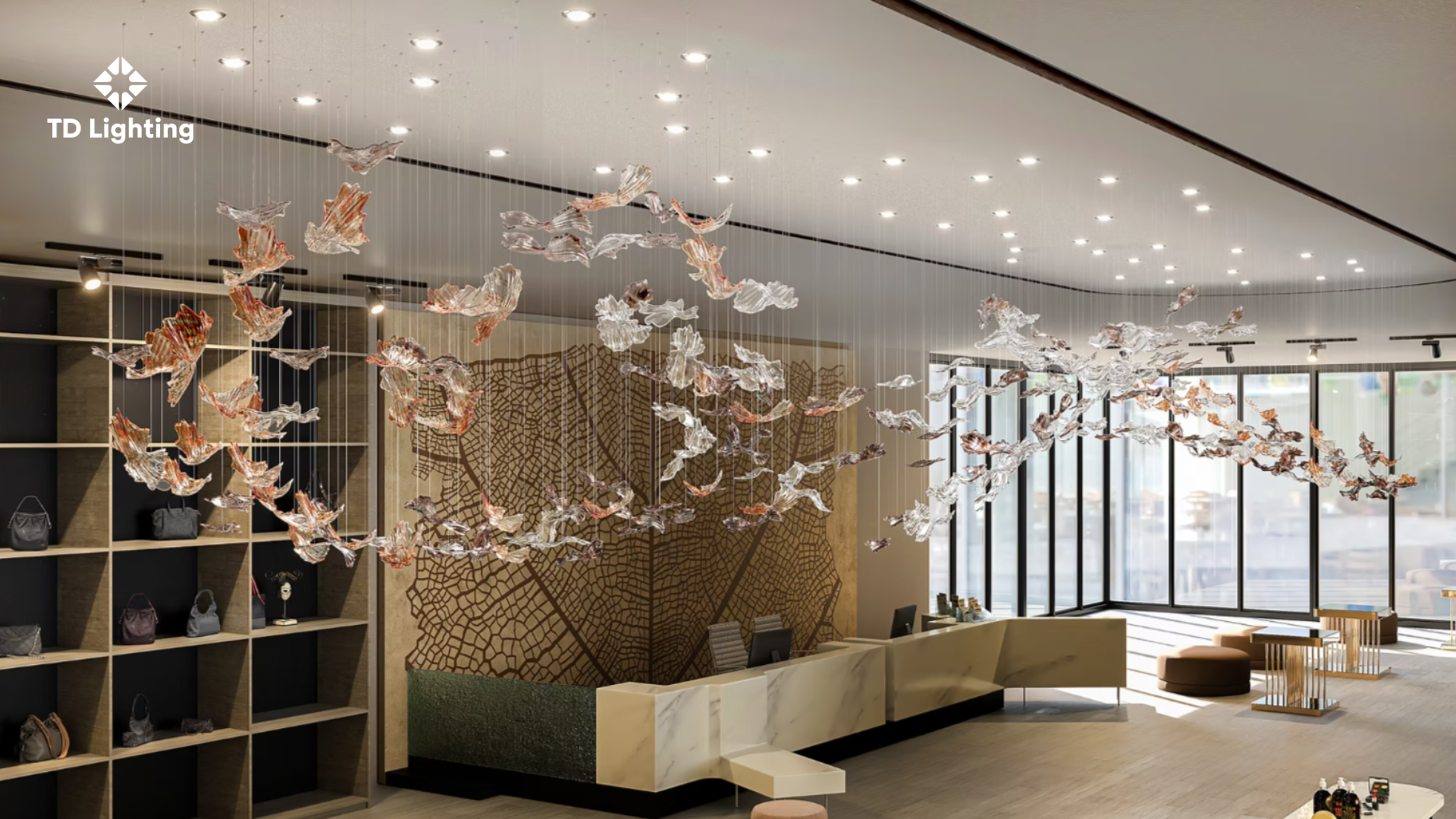 Dịch Vụ Thiết Kế Đèn Trang Trí Độc Đáo Của TD Lighting