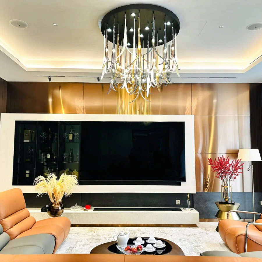 Hệ thống đèn trang trí sang trọng tại biệt thự StarLake 3 Hệ thống đèn trang trí sang trọng tại biệt thự Star Lake