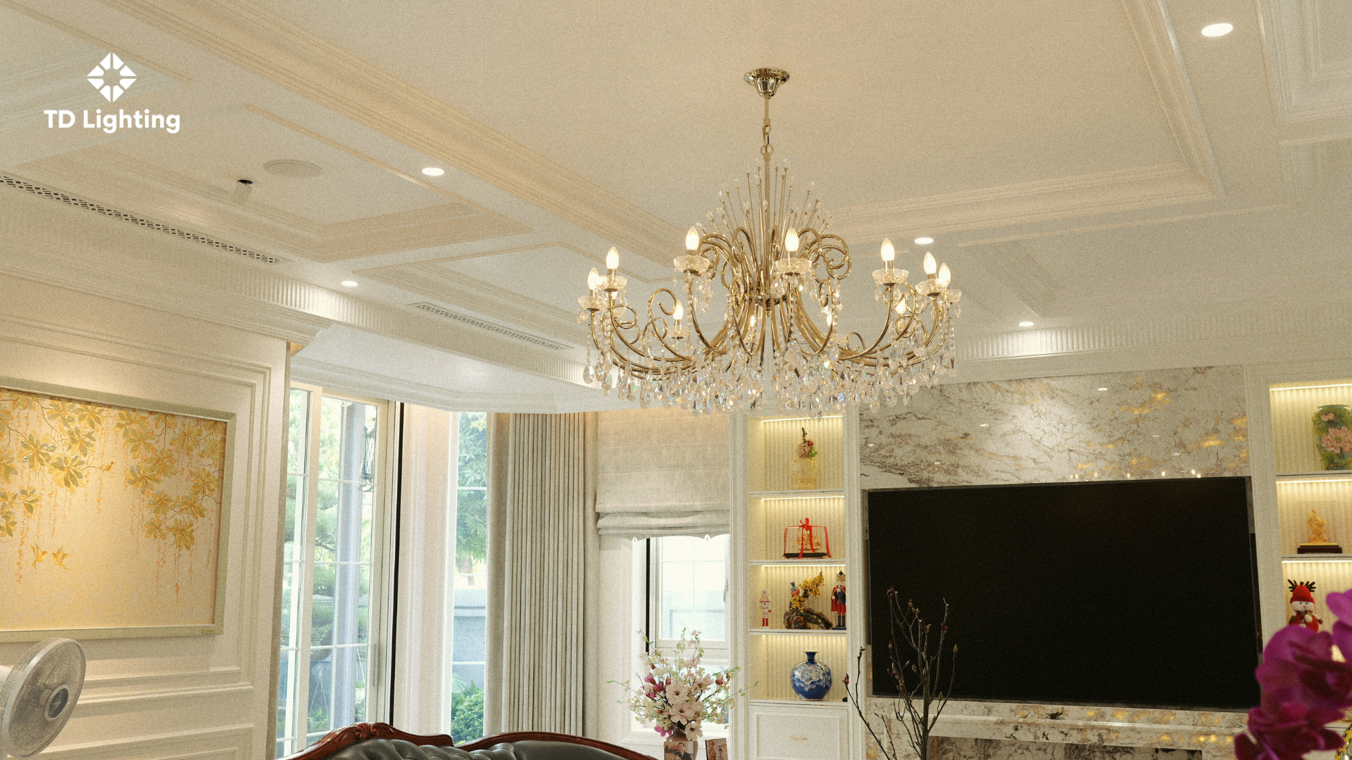 Đèn chùm phòng khách Castro Lighting - TD Lighting