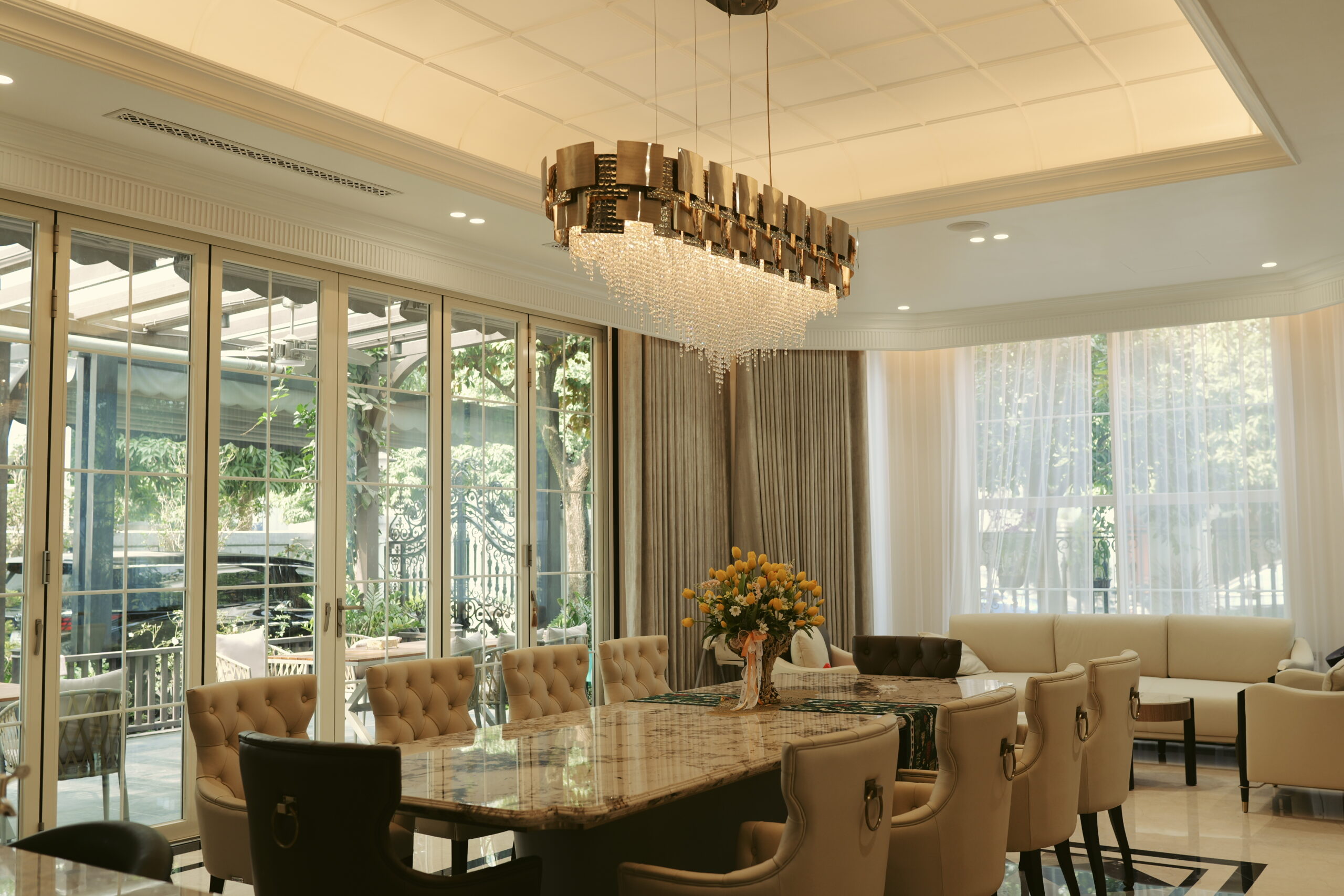 Đèn chùm Mondrian Suspension