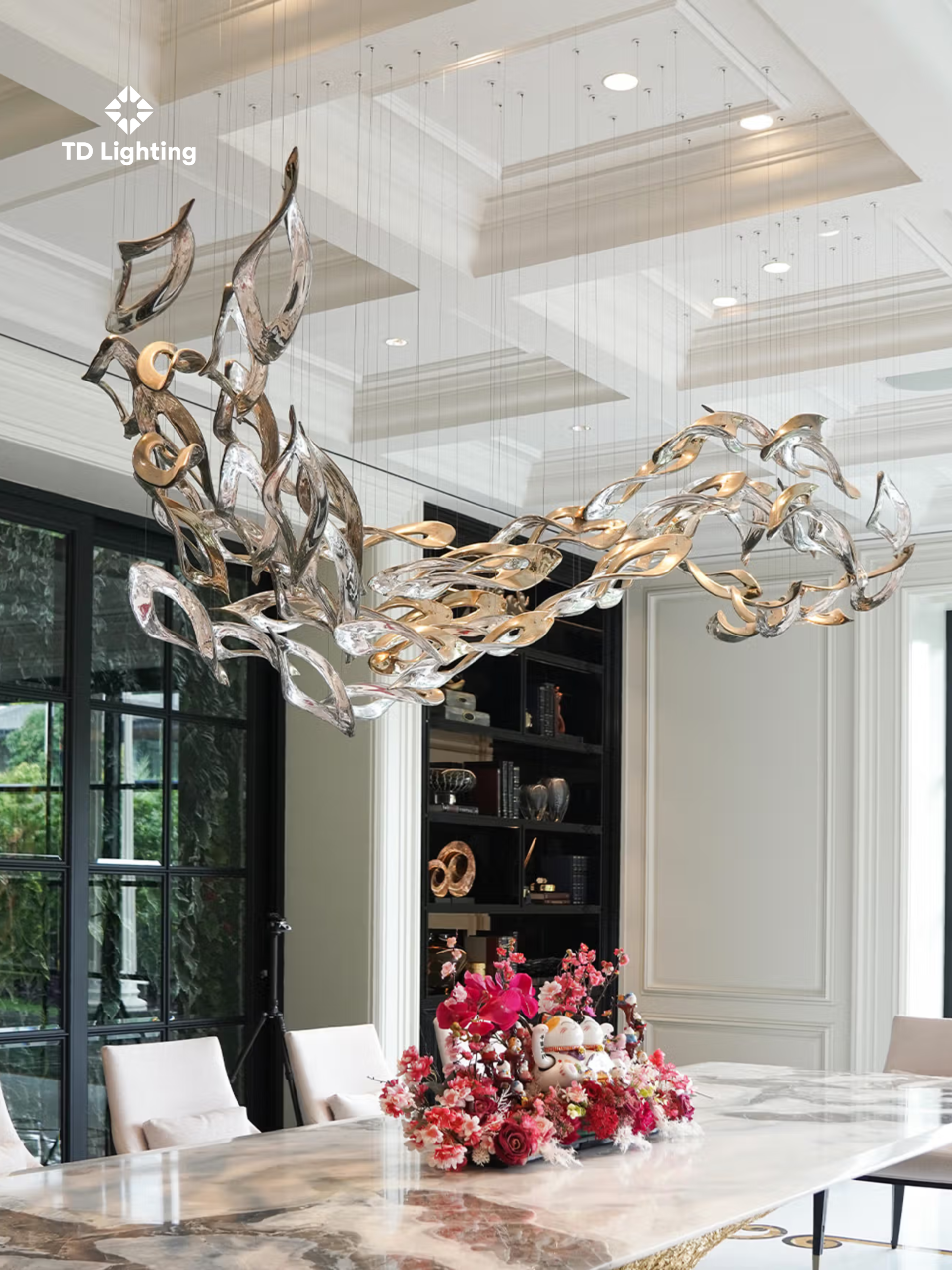 Từ Bản Vẽ Thiết Kế Đèn Bespoke Đến Khi Ánh Sáng Rực Rỡ Trong Không Gian Của Bạn