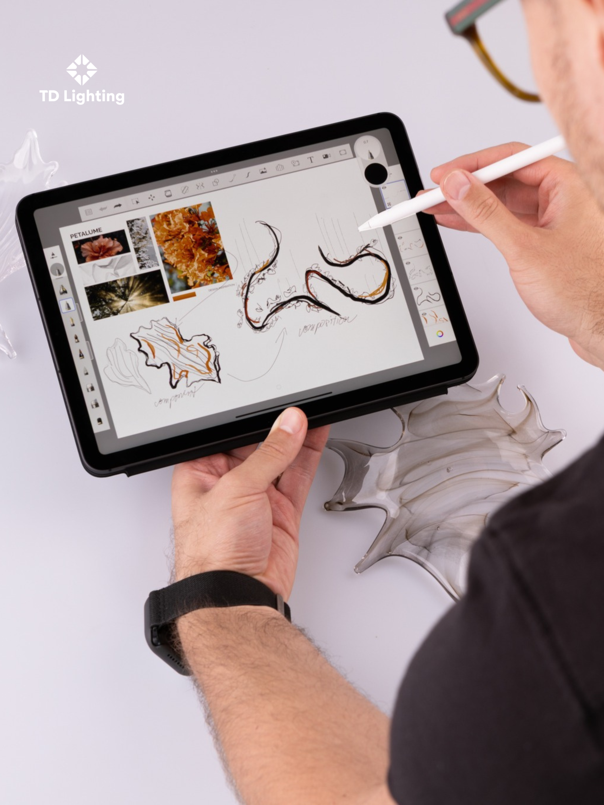 Từ Bản Vẽ Thiết Kế Đèn Bespoke Đến Khi Ánh Sáng Rực Rỡ Trong Không Gian Của Bạn