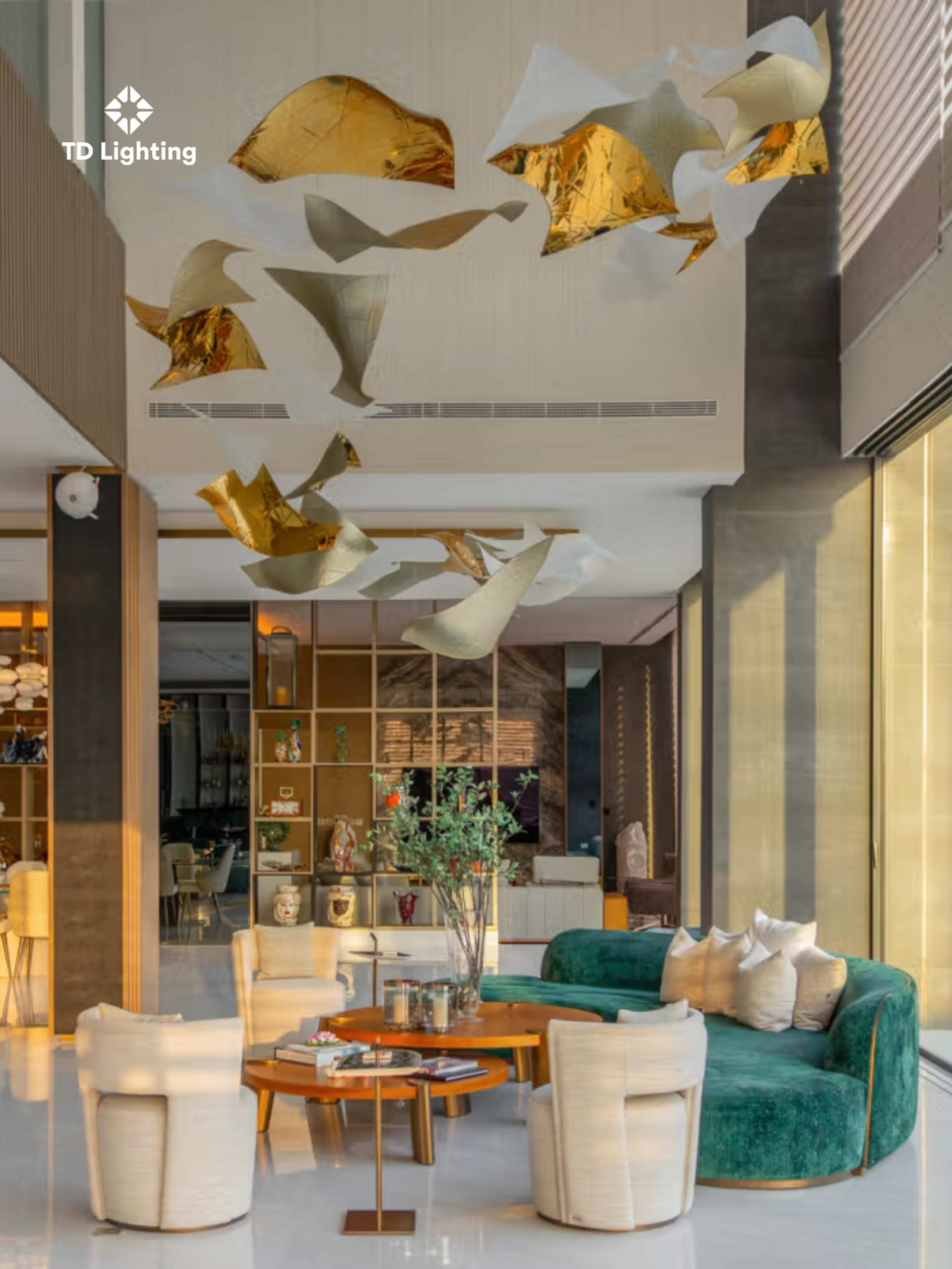 Thiết Kế Đèn Phòng Khách Bespoke – Vượt Giới Hạn Không Gian, Đầu Tư Cho Tương Lai