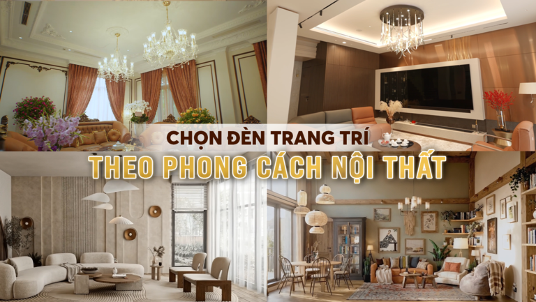 Tips Chọn Đèn Trang Trí Tôn Vinh Phong Cách Nội Thất Ngôi Nhà Của Bạn