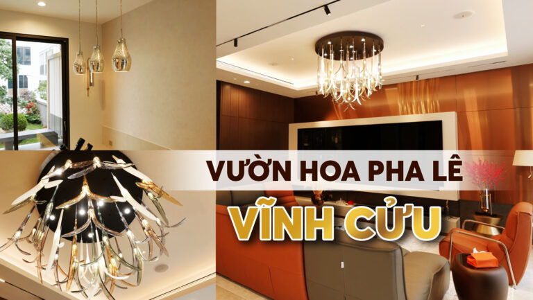 Những Bộ Đèn Phong Cách Thiên Nhiên Tinh Tế Tại Biệt Thự Starlake Khách Hàng TD Lighting