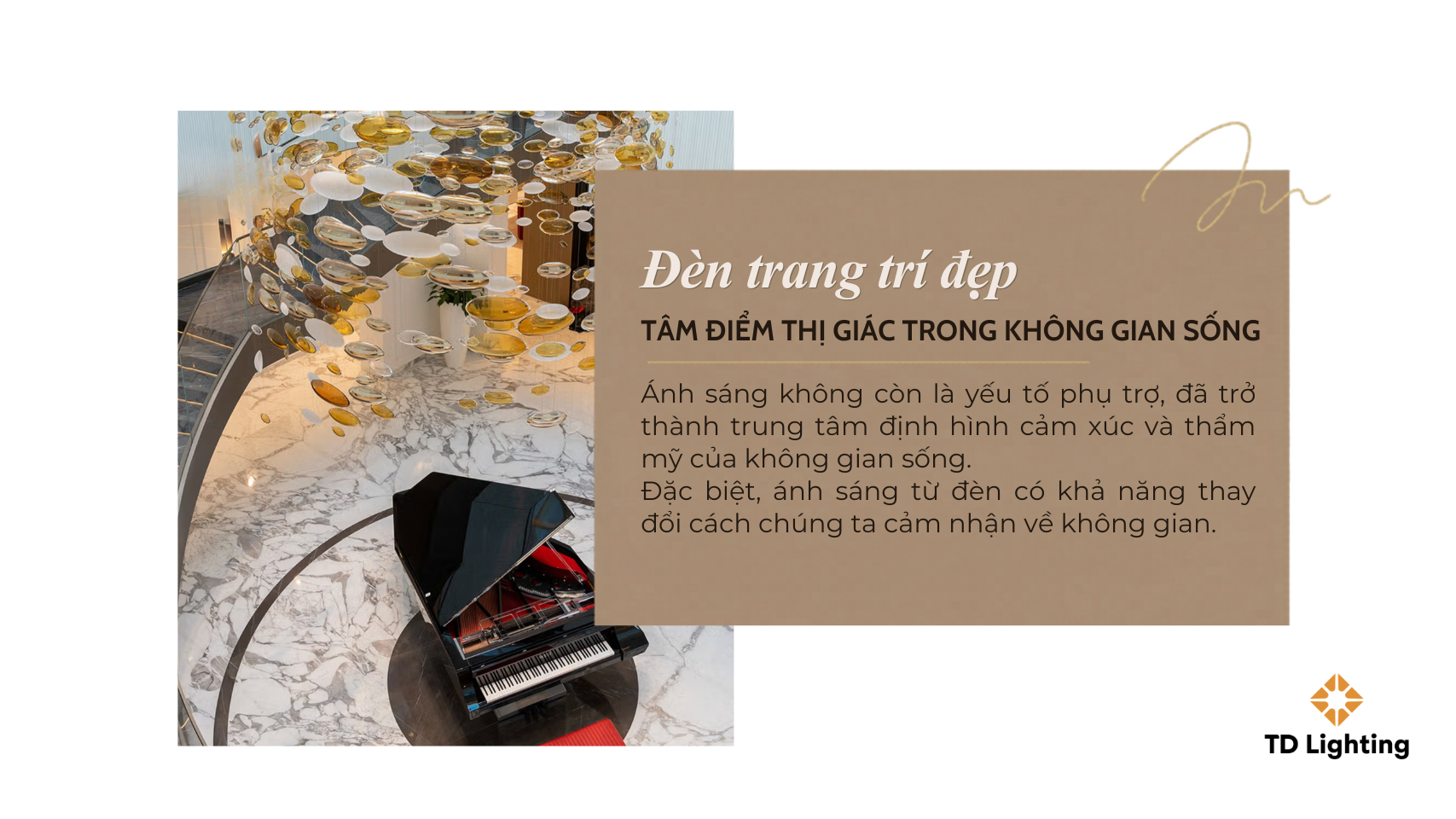 Sở hữu đèn trang trí đẹp