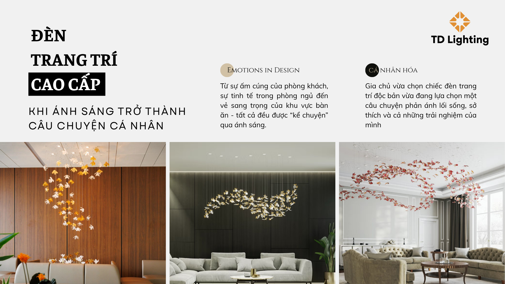 Đèn trang trí cao cấp