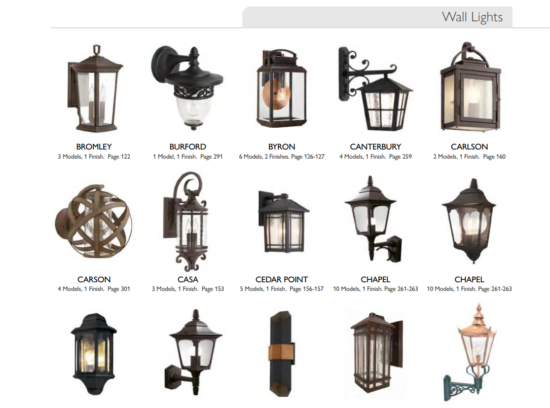 Đèn trang trí ngoài trời 13 Đèn ngoại thất Elstead Lighting