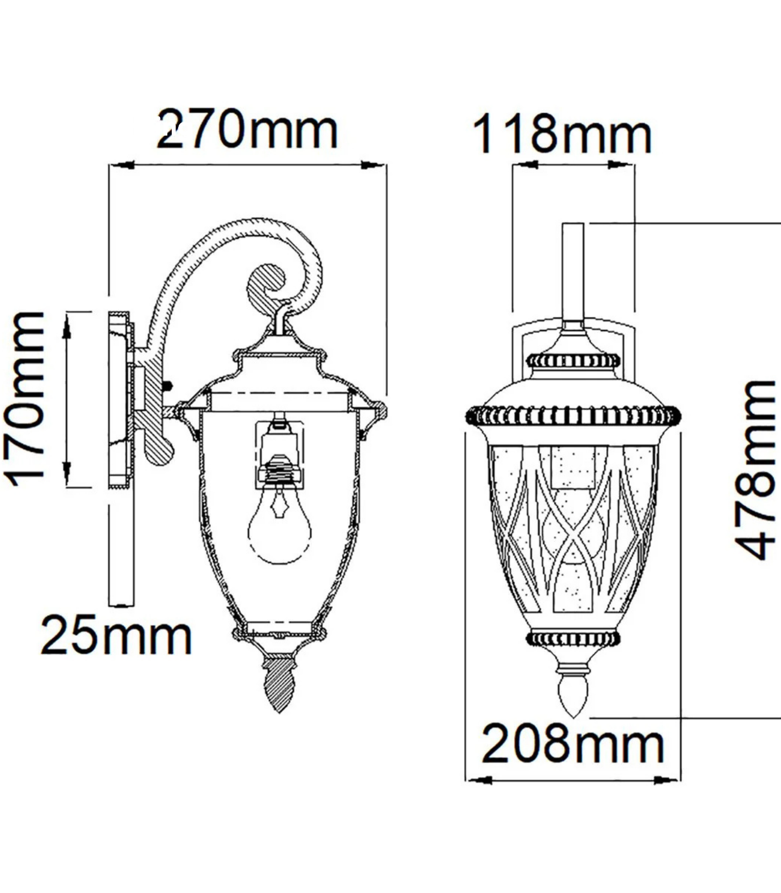 Đèn tường Admirals Cove Elstead Lighting 25 Đèn tường Admirals Cove Elstead Lighting