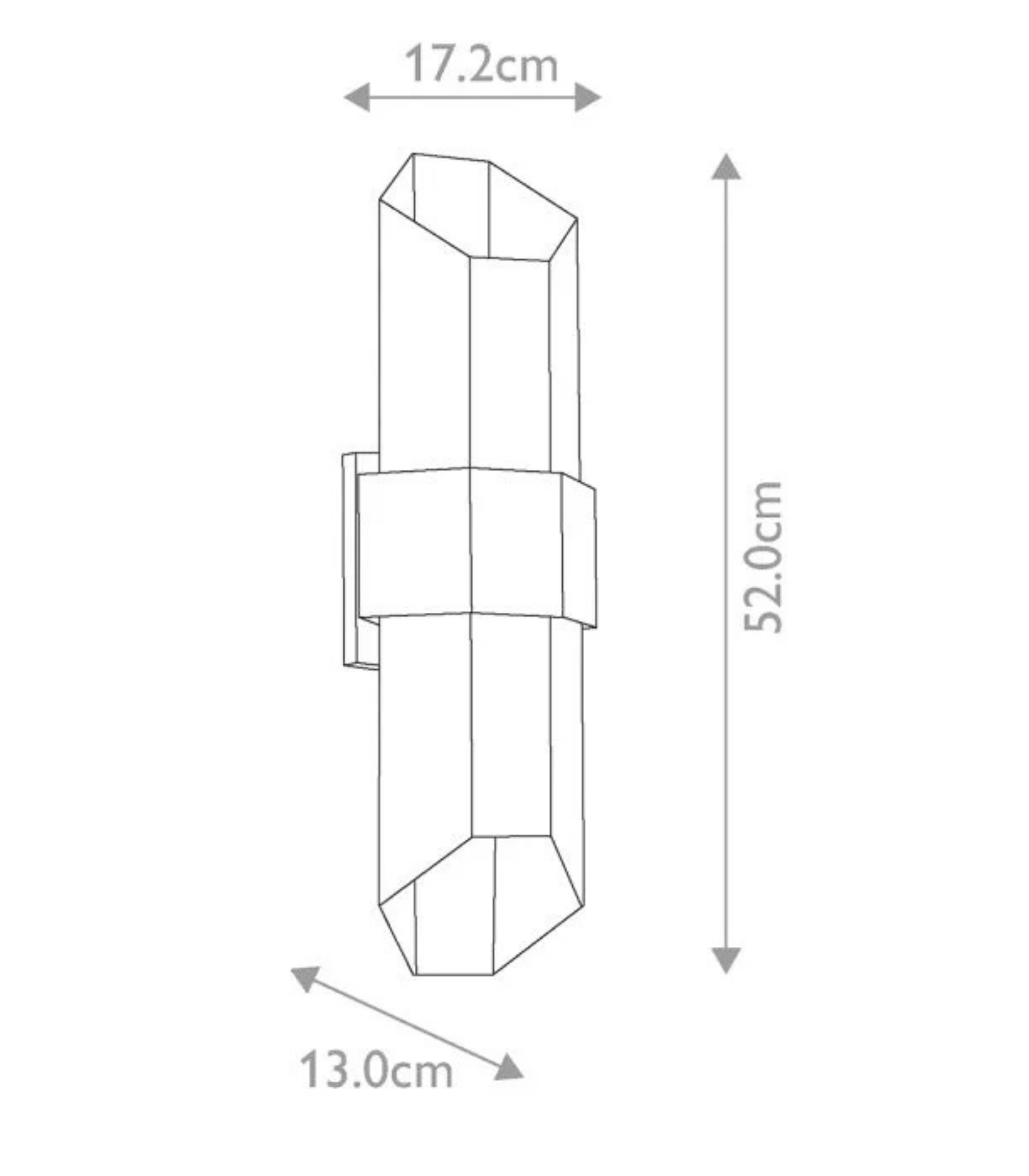 Đèn tường LED Chasm Elstead Lighting