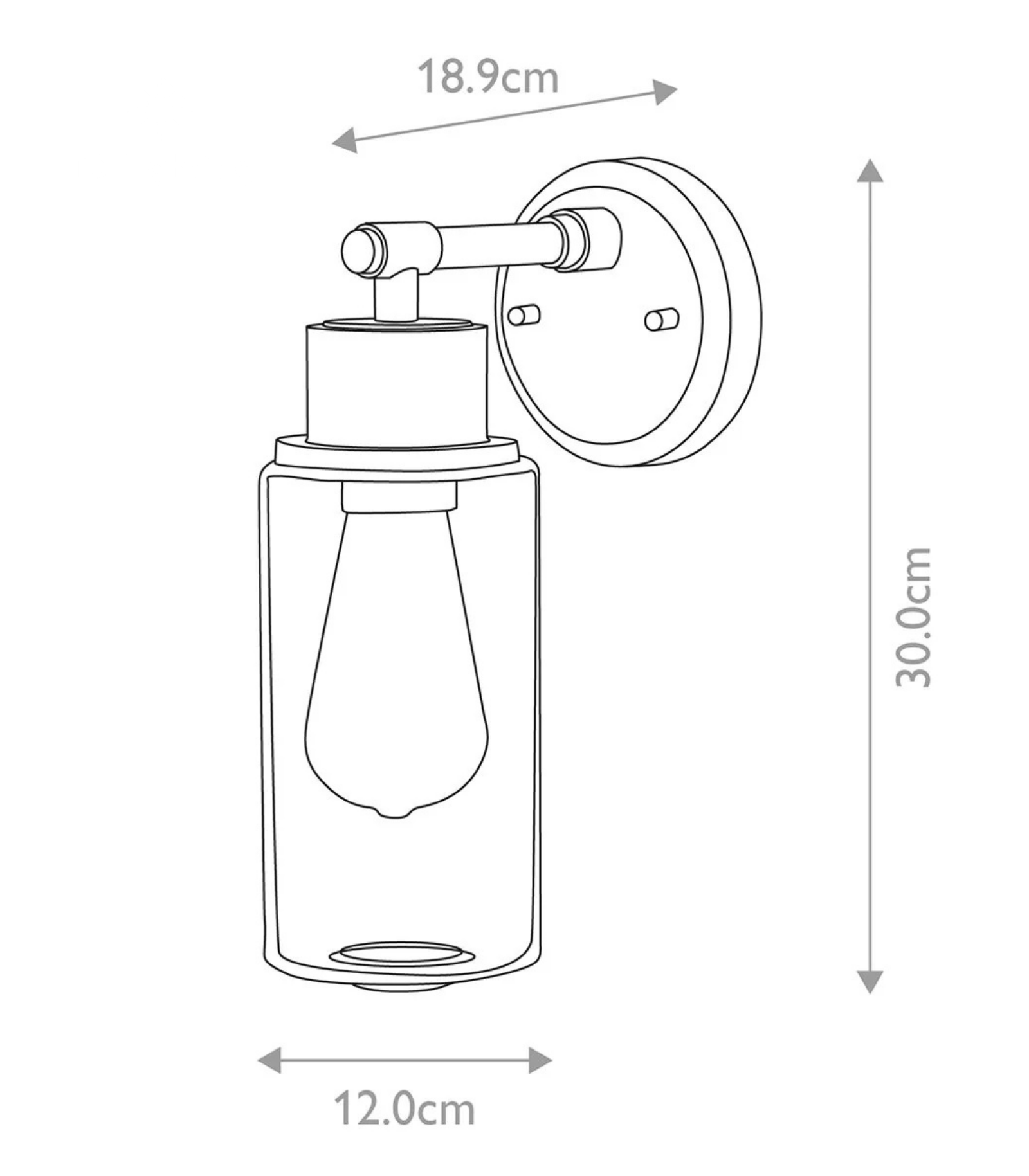 Đèn tường Morvah Elstead Lighting