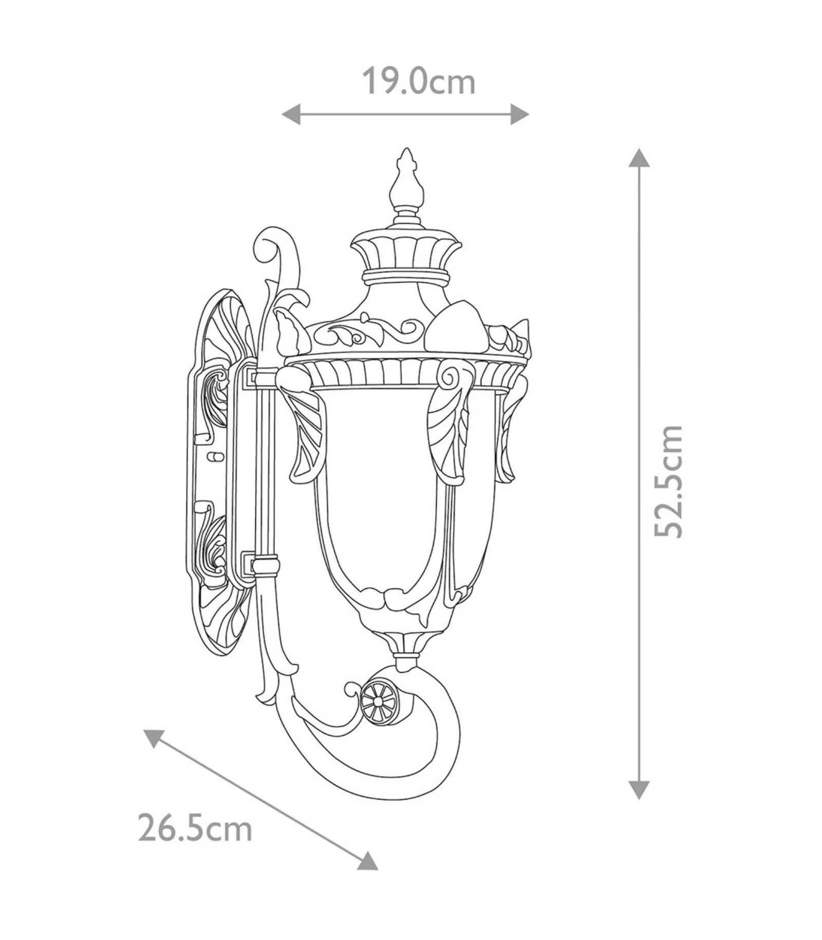 Đèn tường Philadelphia Elstead Lighting